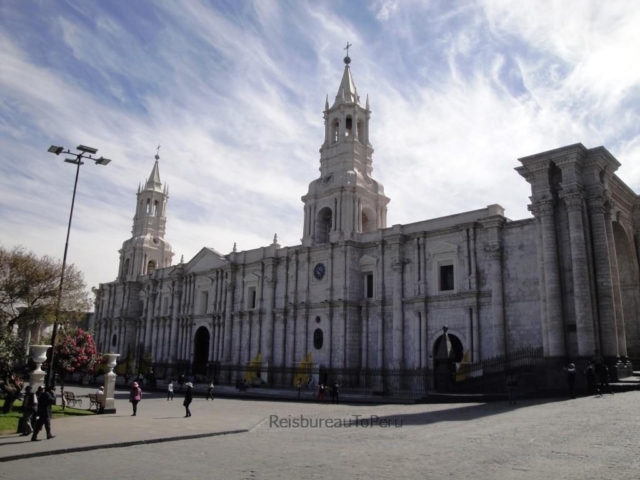 Kathedraal, Plaza de Armas, Arequipa