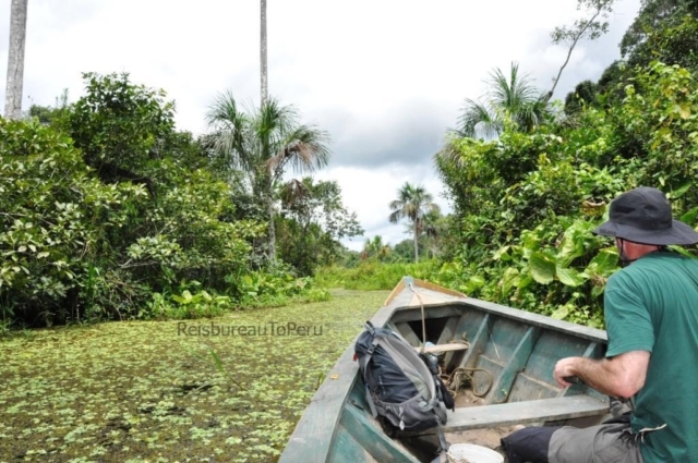 Bootocht bij Eco Amazonia Lodge